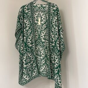 Max Studio 2X Women’s Kimono Color Verde
